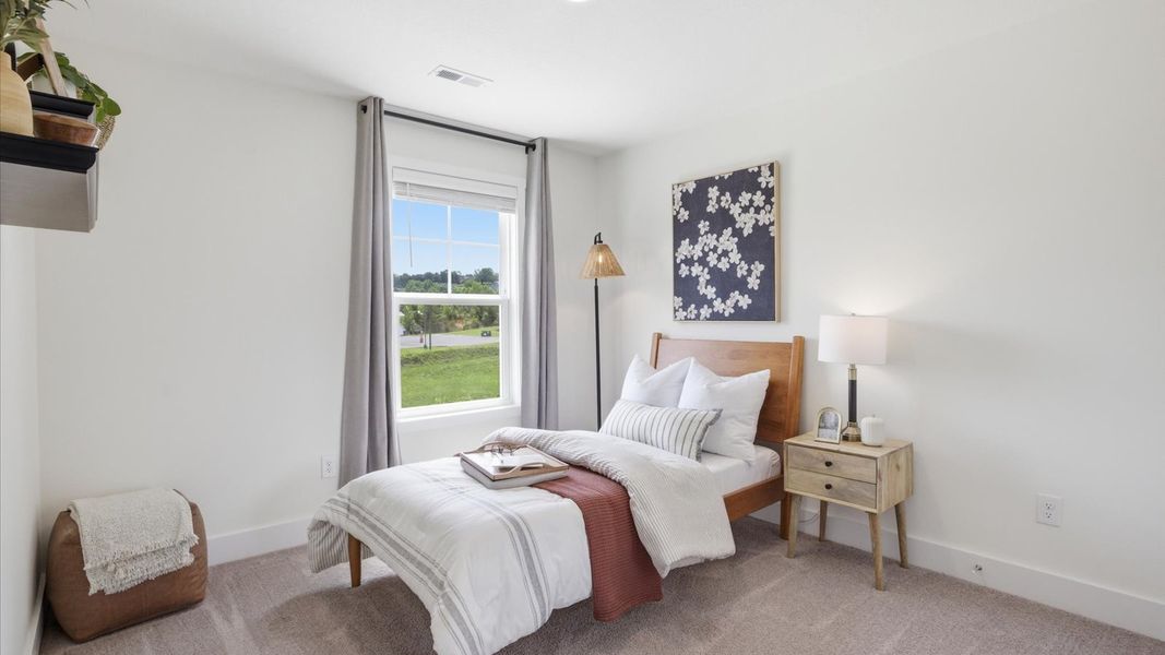 Furnished interior view inside a new home in Macon Townhomes, Seymour (Image 32).