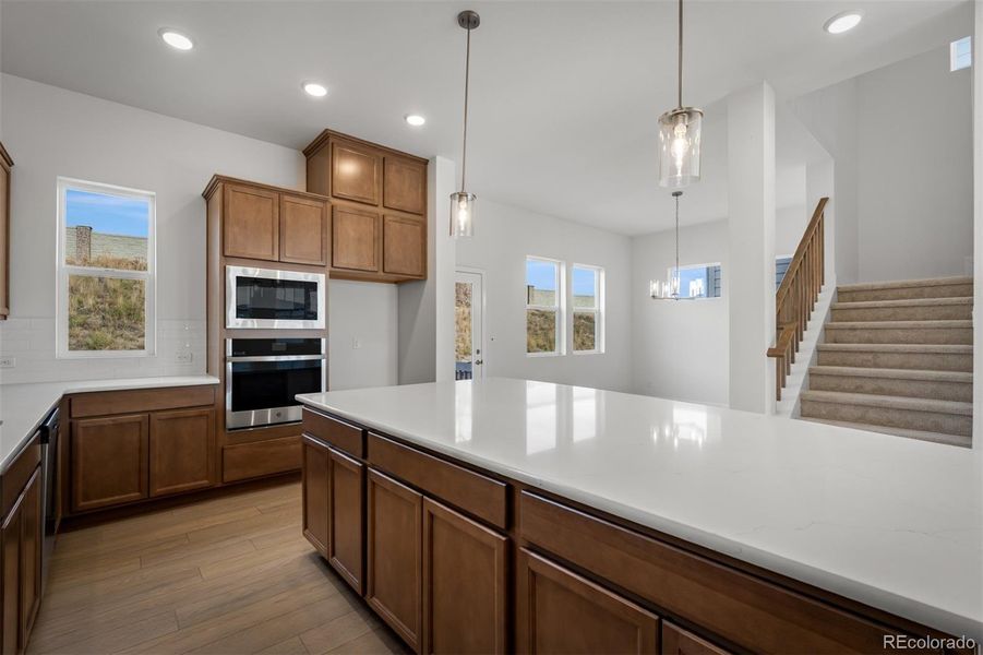Furnished interior view inside a new home in Trailside at Cottonwood Creek, Colorado Springs (Image 8).