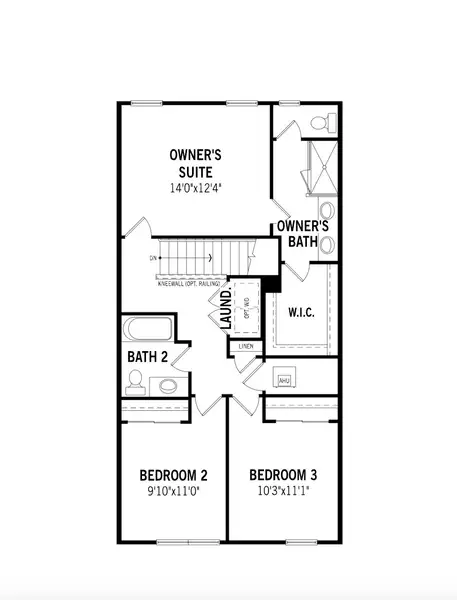 2D floor plan layout for the Aurora by Mattamy Homes in Rainwood, Groveland, FL (Image 3). 2D floor plan layout for the Aurora by Mattamy Homes in Rainwood, Groveland, FL (Image 3).