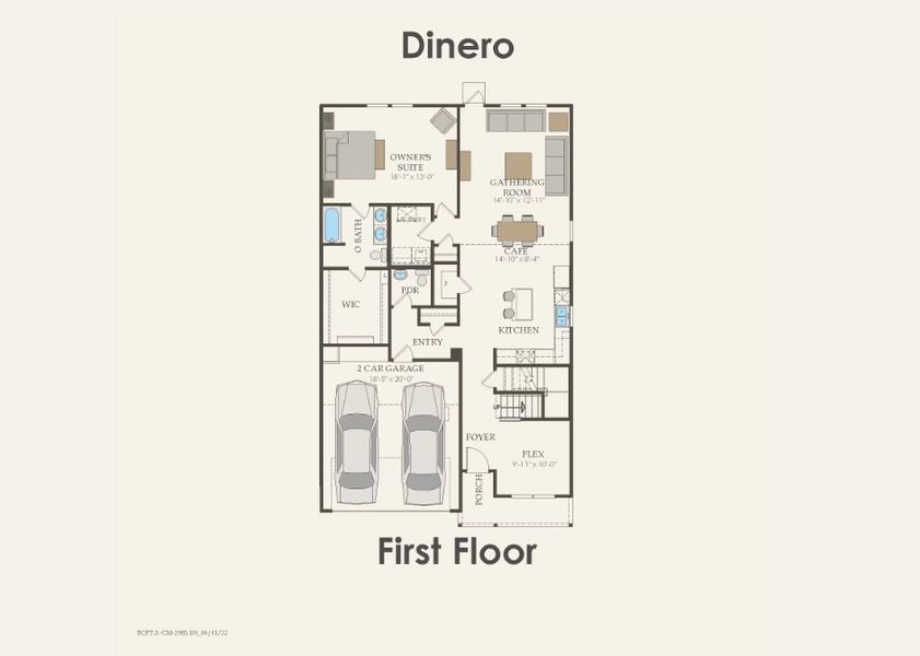 2D floor plan layout of this home in The Overlook at Creekside, New Braunfels, TX (Image 3). 2D floor plan layout of this home in The Overlook at Creekside, New Braunfels, TX (Image 3).