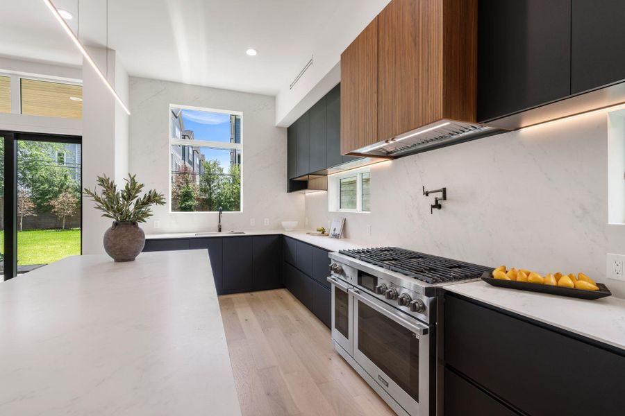 Furnished interior view inside a new home in , Houston (Image 40).