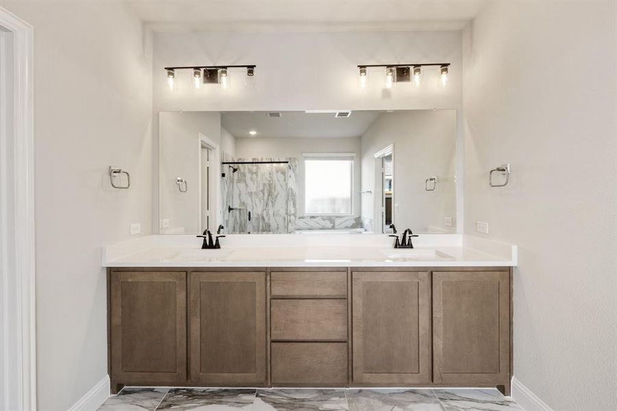 Furnished interior view inside a new home in Sonoma Verde, McLendon-Chisholm (Image 7).