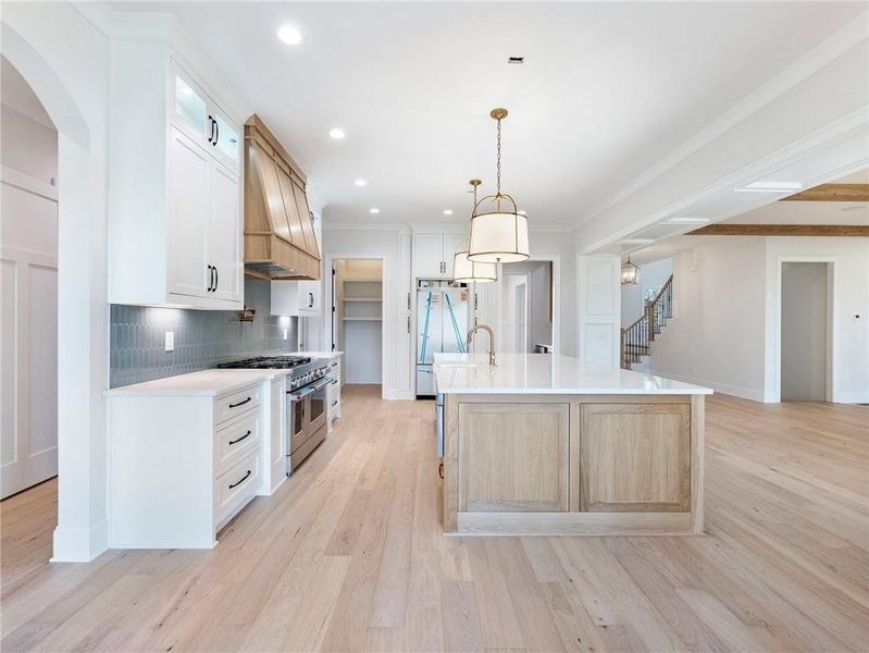 Furnished interior view inside a new home in , Buford (Image 13).