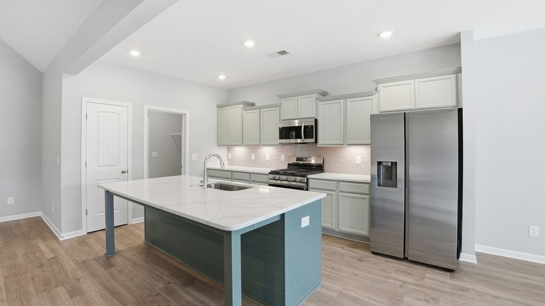 Furnished interior view inside a new home in Sagewood, Tullahoma (Image 13).