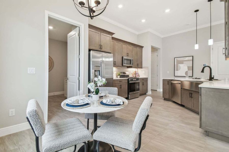 Representative furnished interior of a home built from the 50' Sweetwater by William Ryan Homes in Tamarack at Two Rivers, Zephyrhills (Image 43).