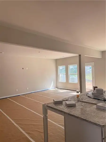 In-progress construction of a new home in Park Center Pointe, Mableton, GA (Image 4).