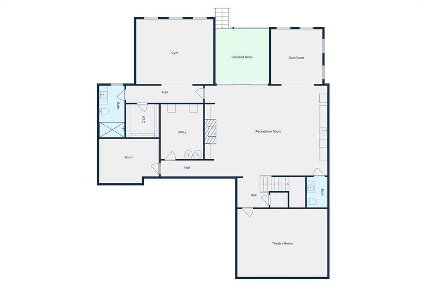 2D floor plan layout of this home in , Acworth, GA (Image 2). 2D floor plan layout of this home in , Acworth, GA (Image 2).