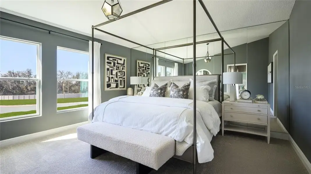 Furnished interior view inside a new home in Pasadena Landing, Wesley Chapel (Image 6).