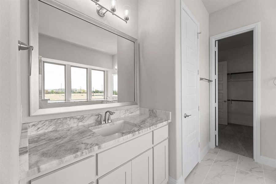 Furnished interior view inside a new home in Nelson Lake, Rockwall (Image 11).
