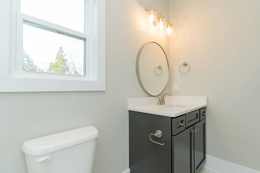 Furnished interior view inside a new home in Creekside, Cleveland (Image 12). Furnished interior view inside a new home in Creekside, Cleveland (Image 12).