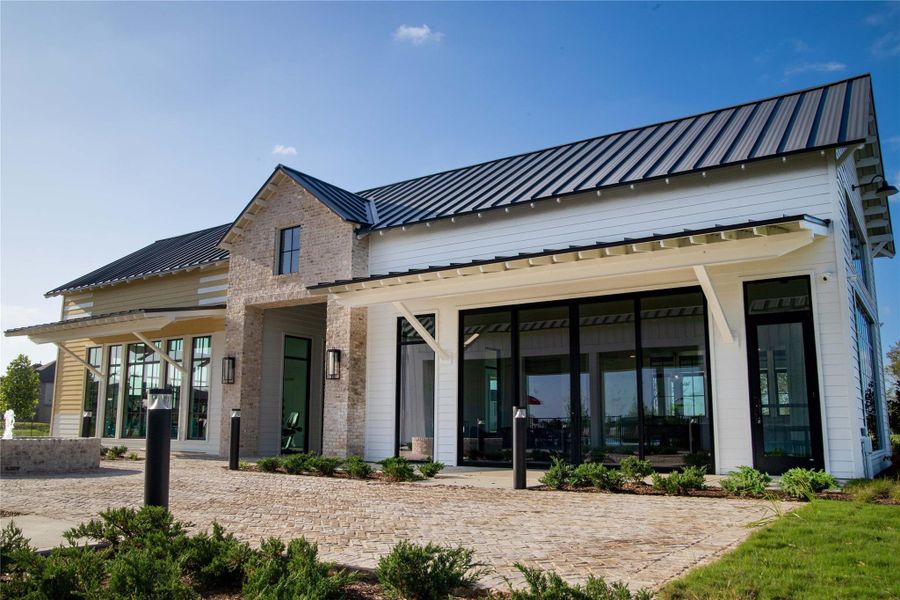 Amazing clubhouse with fitness center and community space
