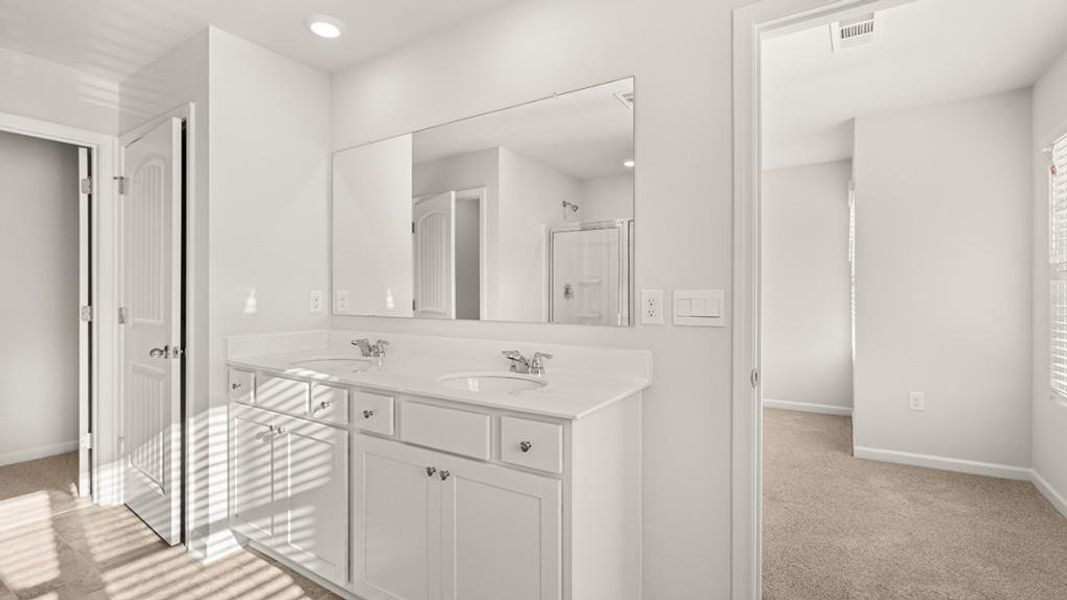 Furnished interior view inside a new home in Mountain Park, Dahlonega (Image 3).
