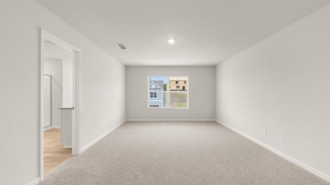 Spacious, unfurnished interior of a new home in Sheffield Highlands, Dallas (Image 26). Spacious, unfurnished interior of a new home in Sheffield Highlands, Dallas (Image 26).