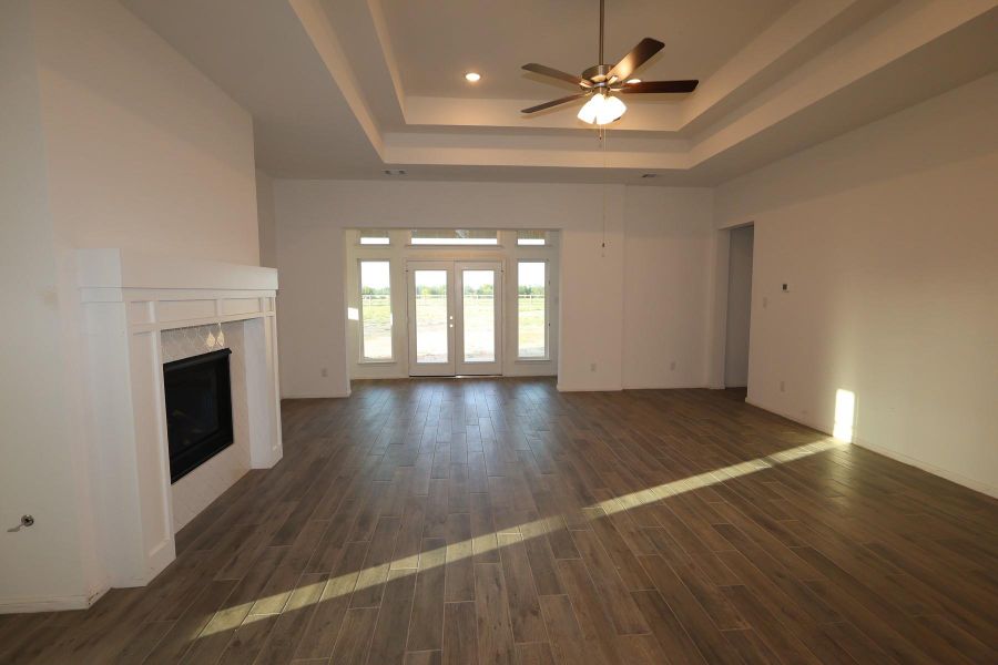 Great room - still under construction!