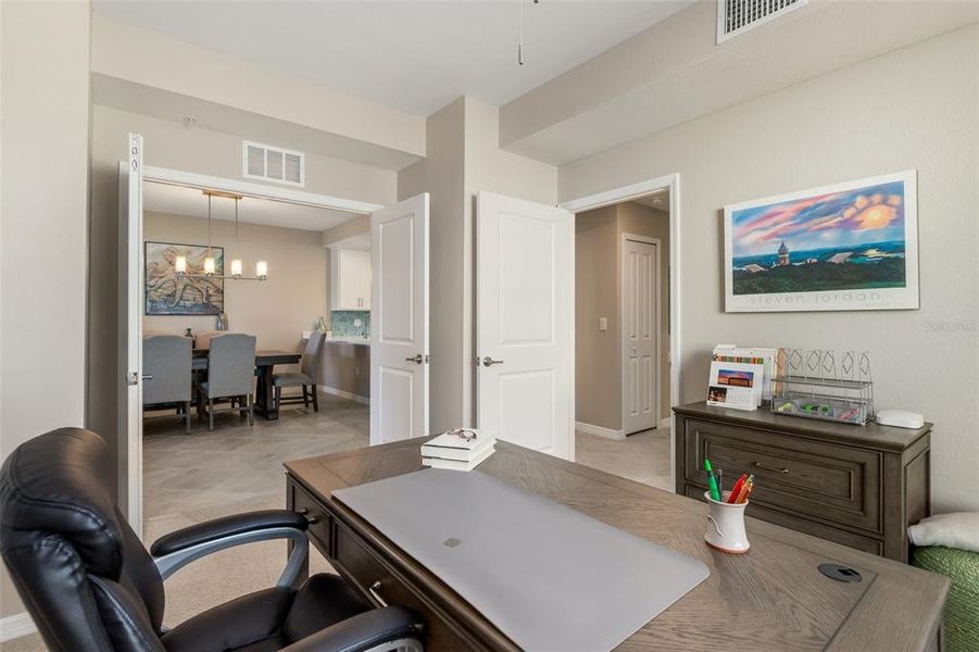 Furnished interior view inside a new home in , Venice (Image 6). Furnished interior view inside a new home in , Venice (Image 6).