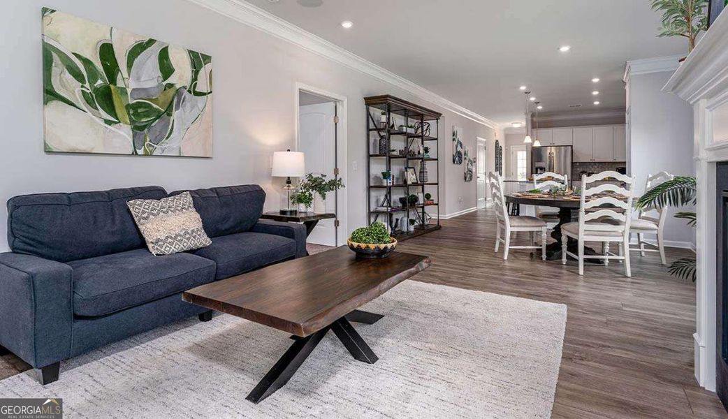 Furnished interior view inside a new home in Trellis Park, Hampton (Image 16).