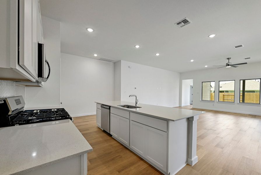 Furnished interior view inside a new home in Prairie Winds, Hutto (Image 11).