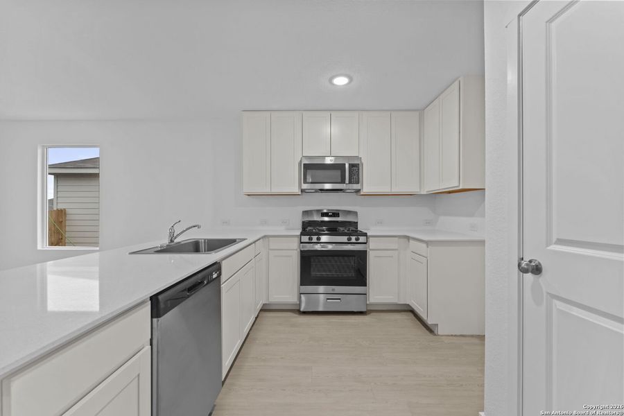 Furnished interior view inside a new home in Voss Farms: Watermill Collection, New Braunfels (Image 9).