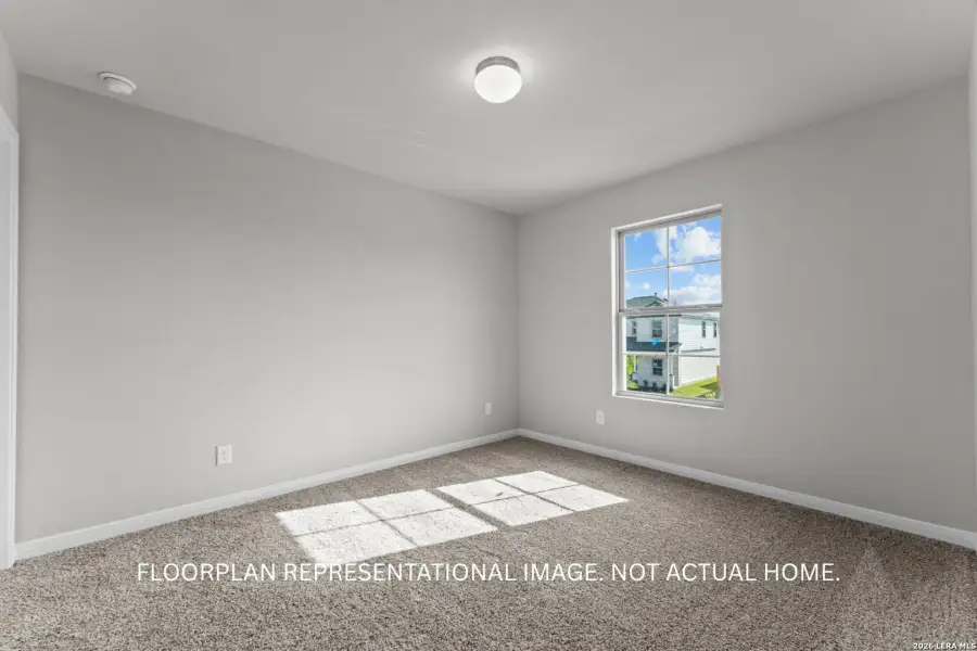 Spacious, unfurnished interior of a new home in Meadows at Clear Springs, New Braunfels (Image 17).