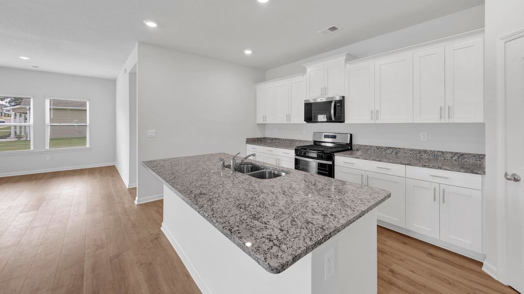Furnished interior view inside a new home in Riverwood Gardens, Oakland (Image 7).