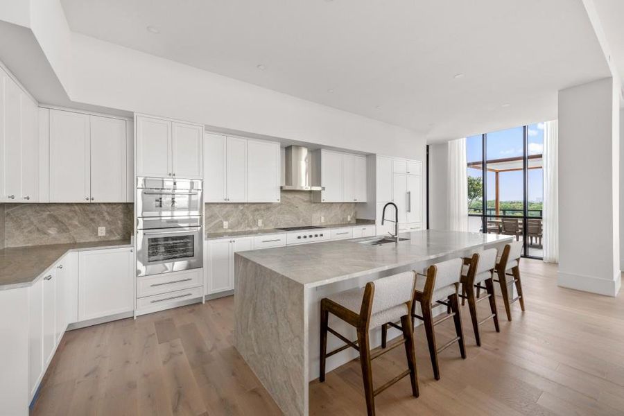 Furnished interior view inside a new home in , Atlanta (Image 19).