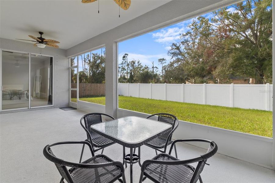 Exterior details and patio area of a home in , North Port (Image 2). Exterior details and patio area of a home in , North Port (Image 2).