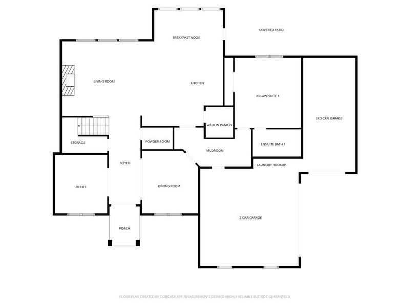 2D floor plan layout of this home in , Dacula, GA (Image 3).