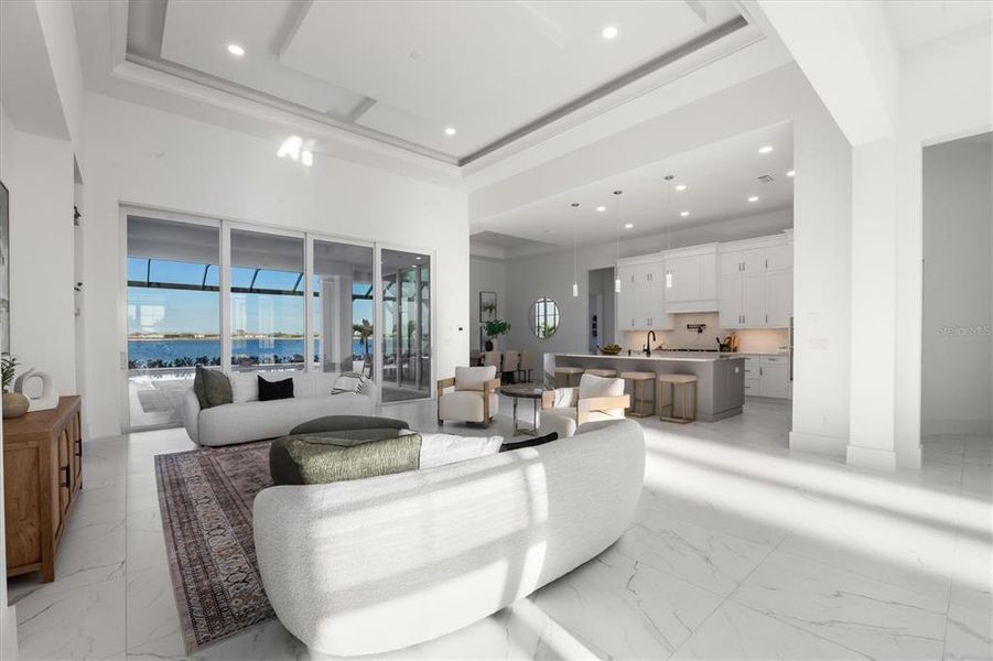 Furnished interior view inside a new home in , Sarasota (Image 14). Furnished interior view inside a new home in , Sarasota (Image 14).