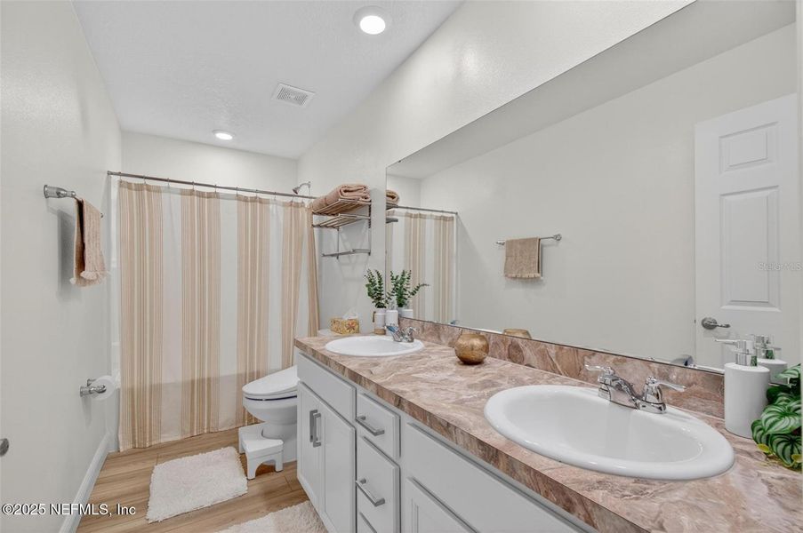 Furnished interior view inside a new home in Sawmill Creek at Palm Coast Park, Palm Coast (Image 31).