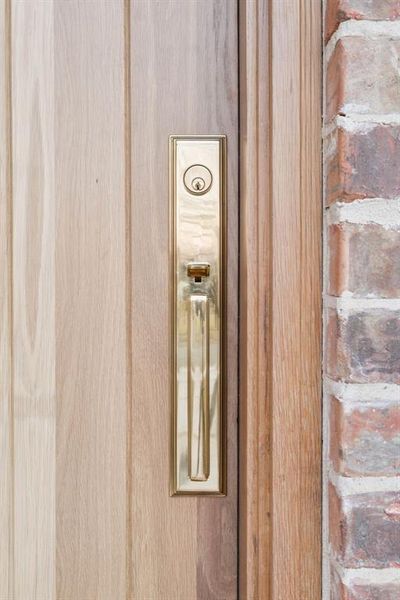 Close-up of interior finishes inside a home in , Dallas (Image 22).