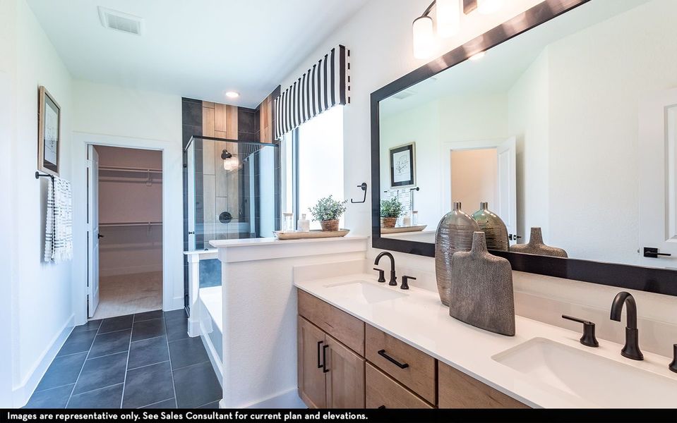 Furnished interior view inside a new home in Wildrye, Waller (Image 10).