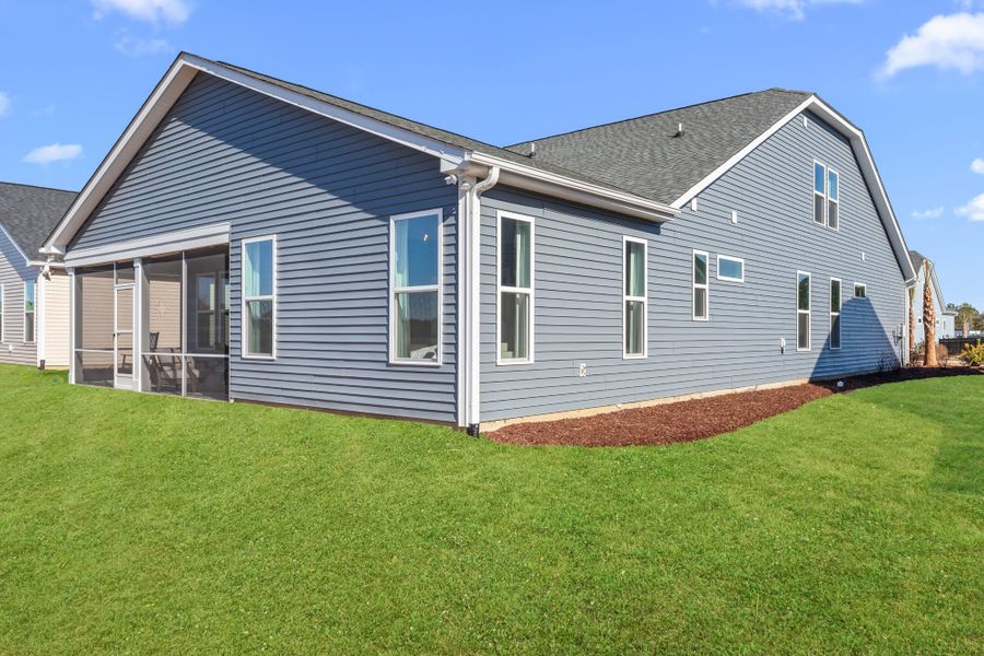 Representative exterior details of a home built from the The Boardwalk by Chesapeake Homes in Terrapin, Leland (Image 30). Representative exterior details of a home built from the The Boardwalk by Chesapeake Homes in Terrapin, Leland (Image 30).