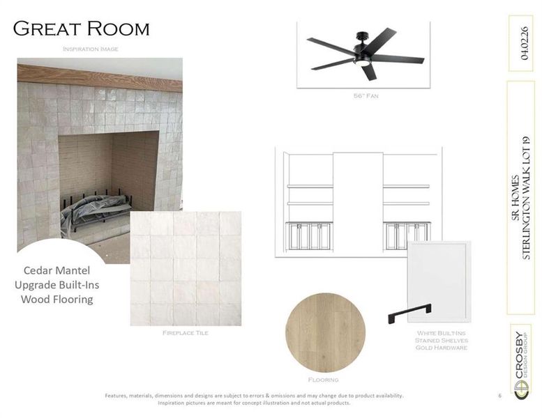 Sample of building materials used in homes in , Canton (Image 7).