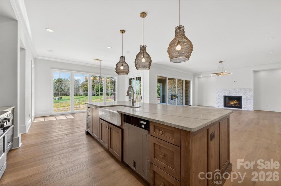 Furnished interior view inside a new home in , Mint Hill (Image 7).