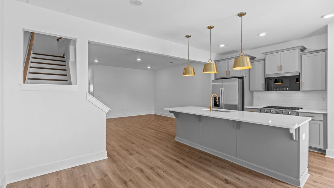 Furnished interior view inside a new home in Saluda Crossing, Piedmont (Image 11).