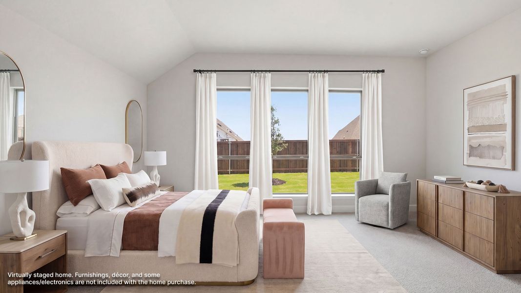 Furnished interior view inside a new home in Meraki, Forney (Image 10).