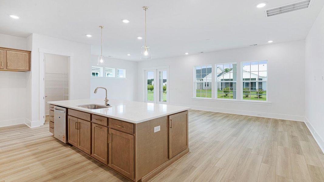 Furnished interior view inside a new home in , Summerville (Image 11).
