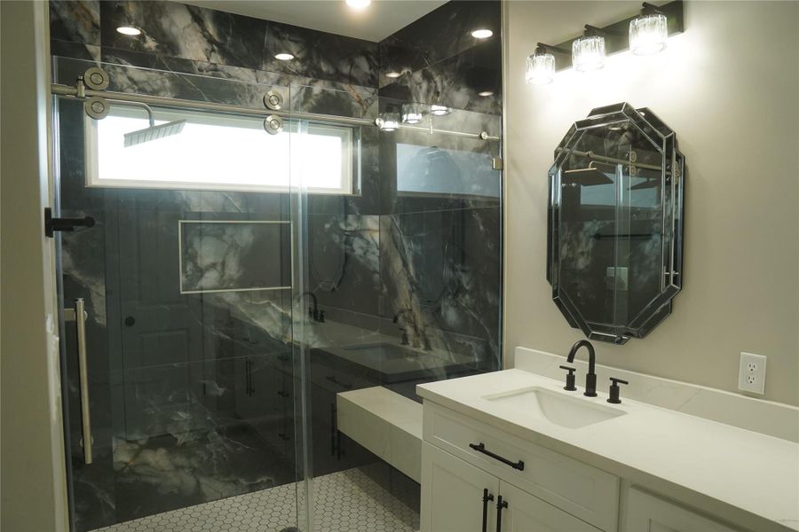 Furnished interior view inside a new home in , Houston (Image 4).