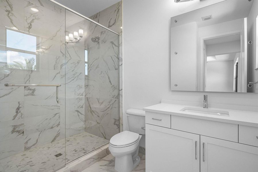 Furnished interior view inside a new home in Lotus Edge, Boca Raton (Image 10).