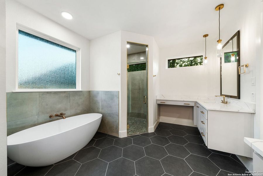 Furnished interior view inside a new home in , Castroville (Image 13).