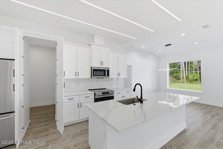 Furnished interior view inside a new home in , Palm Coast (Image 17). Furnished interior view inside a new home in , Palm Coast (Image 17).