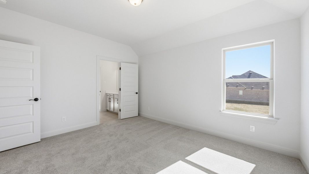 Furnished interior view inside a new home in Hawkes Landing, Leander (Image 7).
