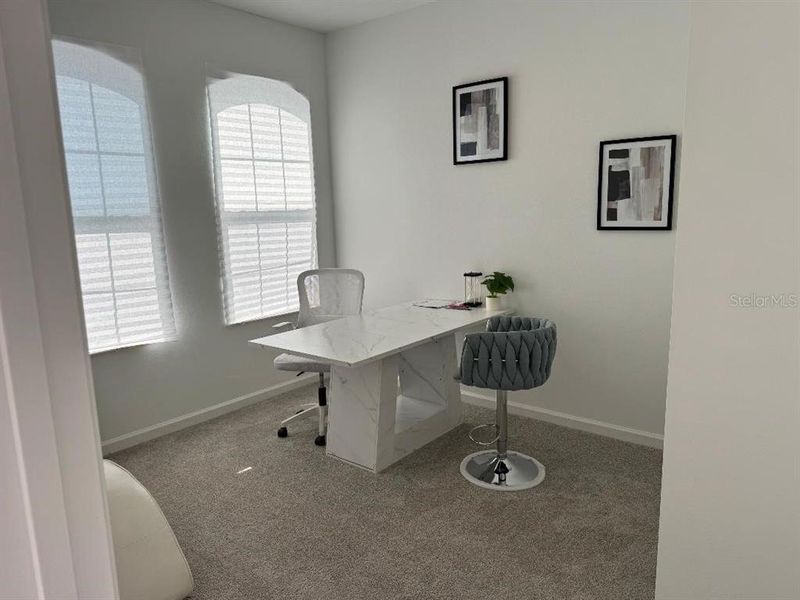 Furnished interior view inside a new home in Cypress Park Estates, Haines City (Image 16).
