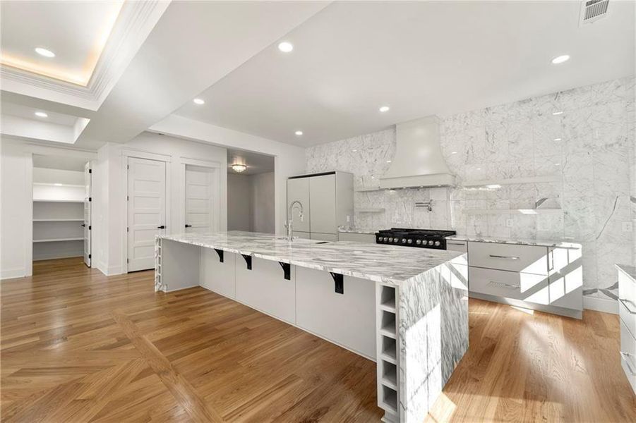 Furnished interior view inside a new home in , Atlanta (Image 11).