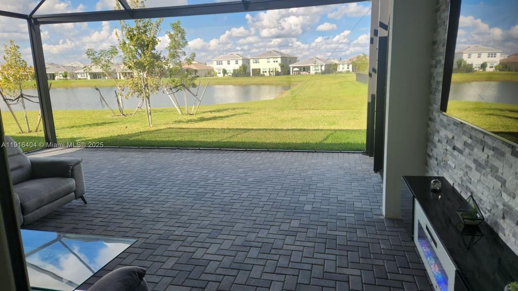 Exterior details and patio area of a home in , Westlake (Image 16).