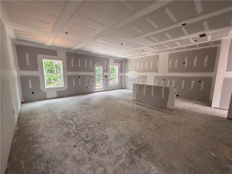 In-progress construction of a new home in Leydenview, Mableton, GA (Image 30).