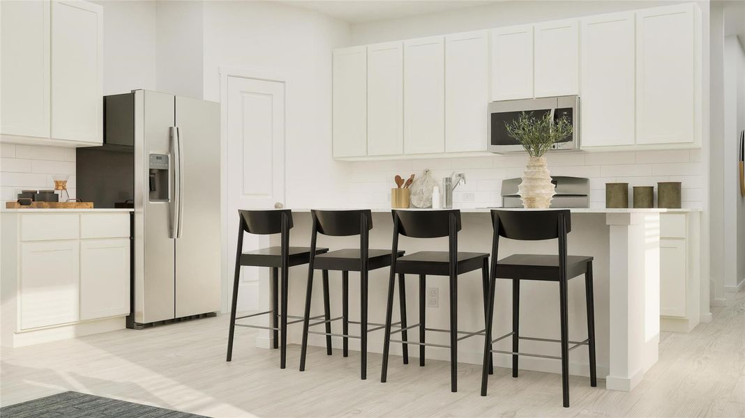 Furnished interior view inside a new home in Synova, Crosby (Image 22).
