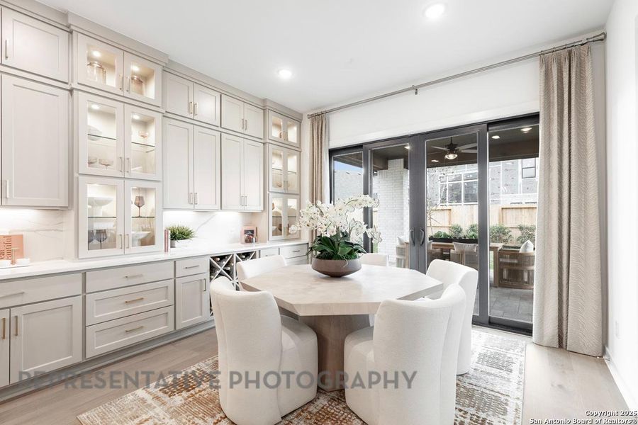 Furnished interior view inside a new home in La Cima: 70ft. lots, San Marcos (Image 6).