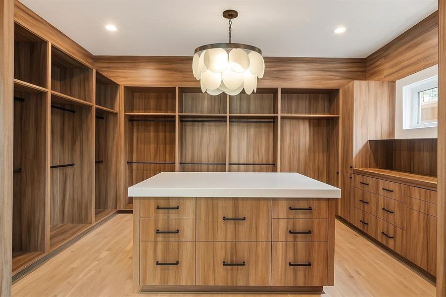 Master bedroom walking closet Master bedroom walking closet