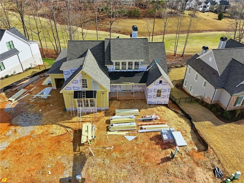 In-progress construction of a new home in , Dawsonville, GA (Image 10). In-progress construction of a new home in , Dawsonville, GA (Image 10).